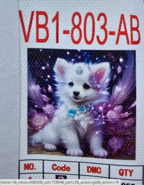 Diamond Painting Fantasie-Pomeranian